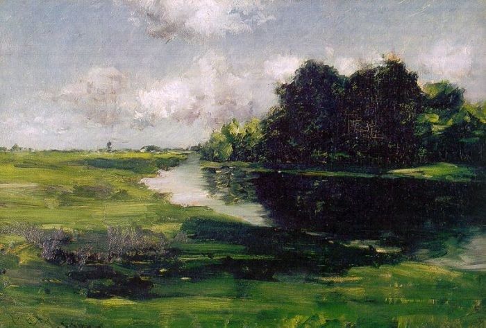 William Merritt Chase Long Island Landscape after a Shower of Rain